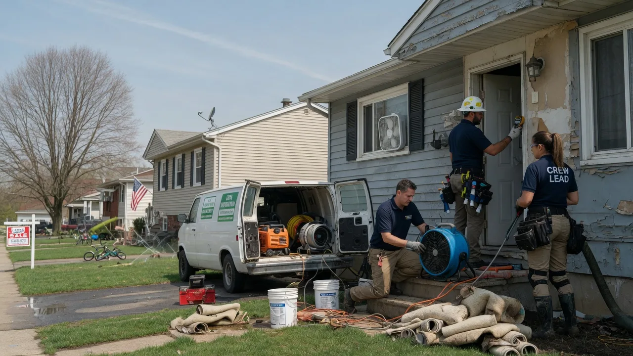Flood Cleanup in Owls Head, NY near me